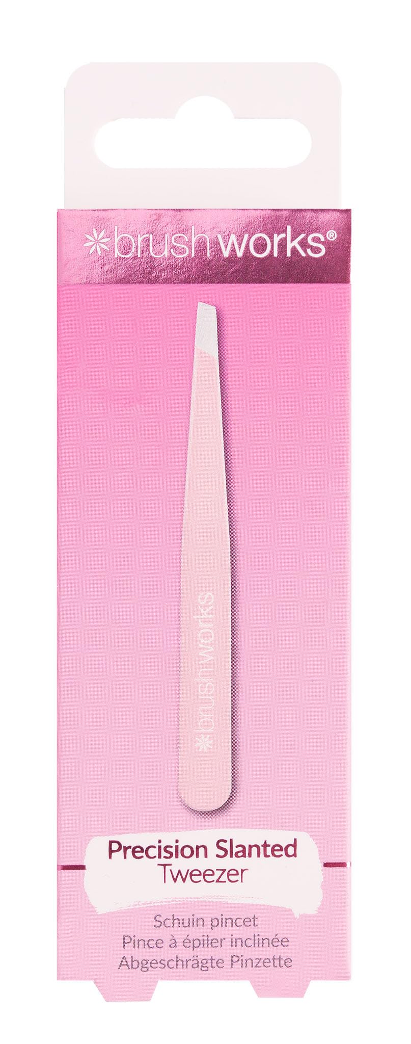 Brushworks Precision Slanted Tweezers