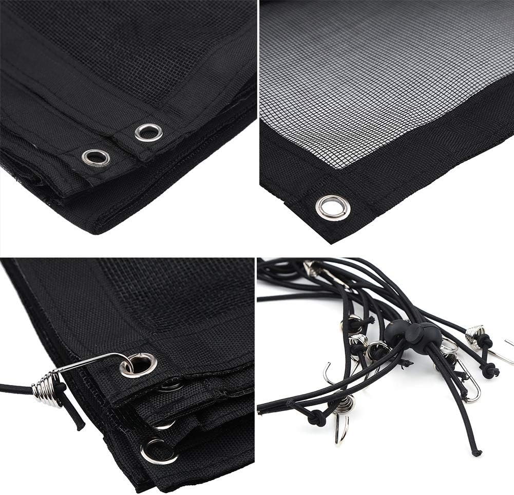 Car Pet Barrier Safety Net for Dog Universal Safe Durable Dog Backseat Barrier Net Travel Pet