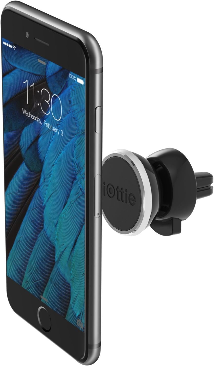 iOttie iTap Magnetic Air Vent Car Mount Holder for iPhone 7, 7 Plus, iPhone 6/6s, 6 Plus, 5s/5c, Samsung Galaxy S5/S4/S3/
