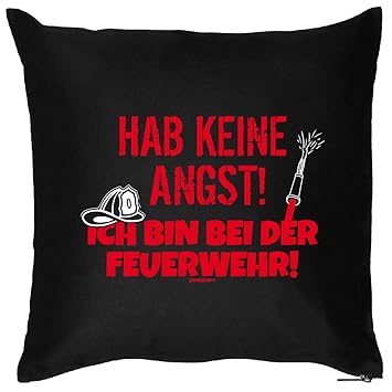 Dekofun Kissen Mit Füllung Lustige Sprüche Hab Keine Angst