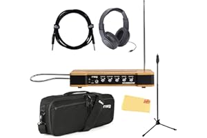 MOOG MUSIC INC. Moog Etherwave Theremin Bundle with Case, Stand, Headphones, Instrument Cable, and Austin Bazaar Polishing Cloth