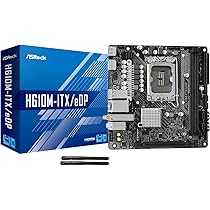 ASRock H610M-ITX/EDP, Intel H610 Mainboard - Soquete 1700, DDR4