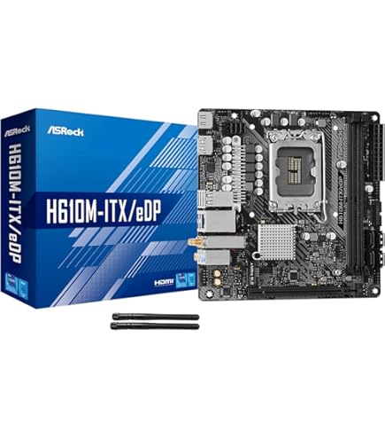 Amazon.com: ASRock Z690M-ITX/ax Motherboard Intel 12th Generation