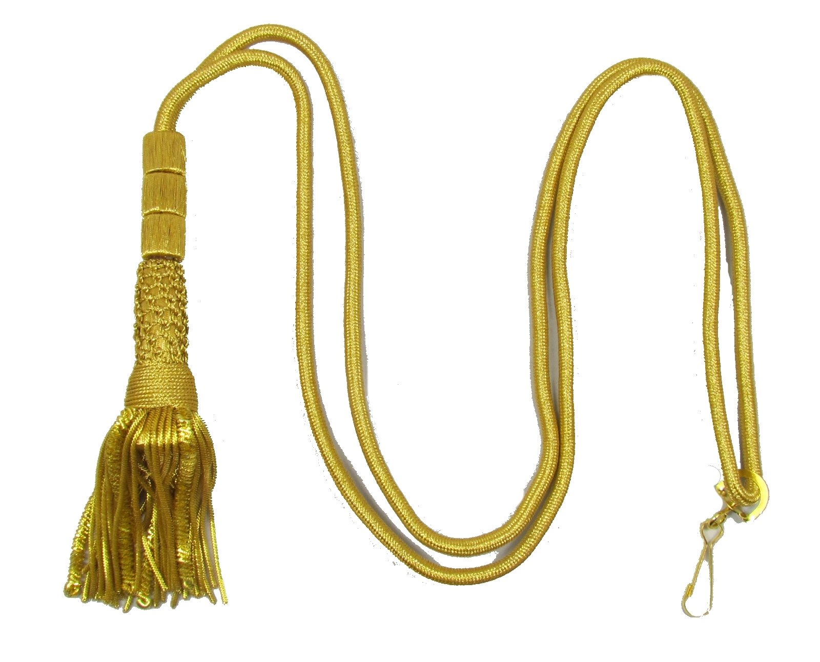 Uniform Store London Cord Gold Rope Bishops Tassle Liturgical Cord Cincture for Cross, 32 InchR1862