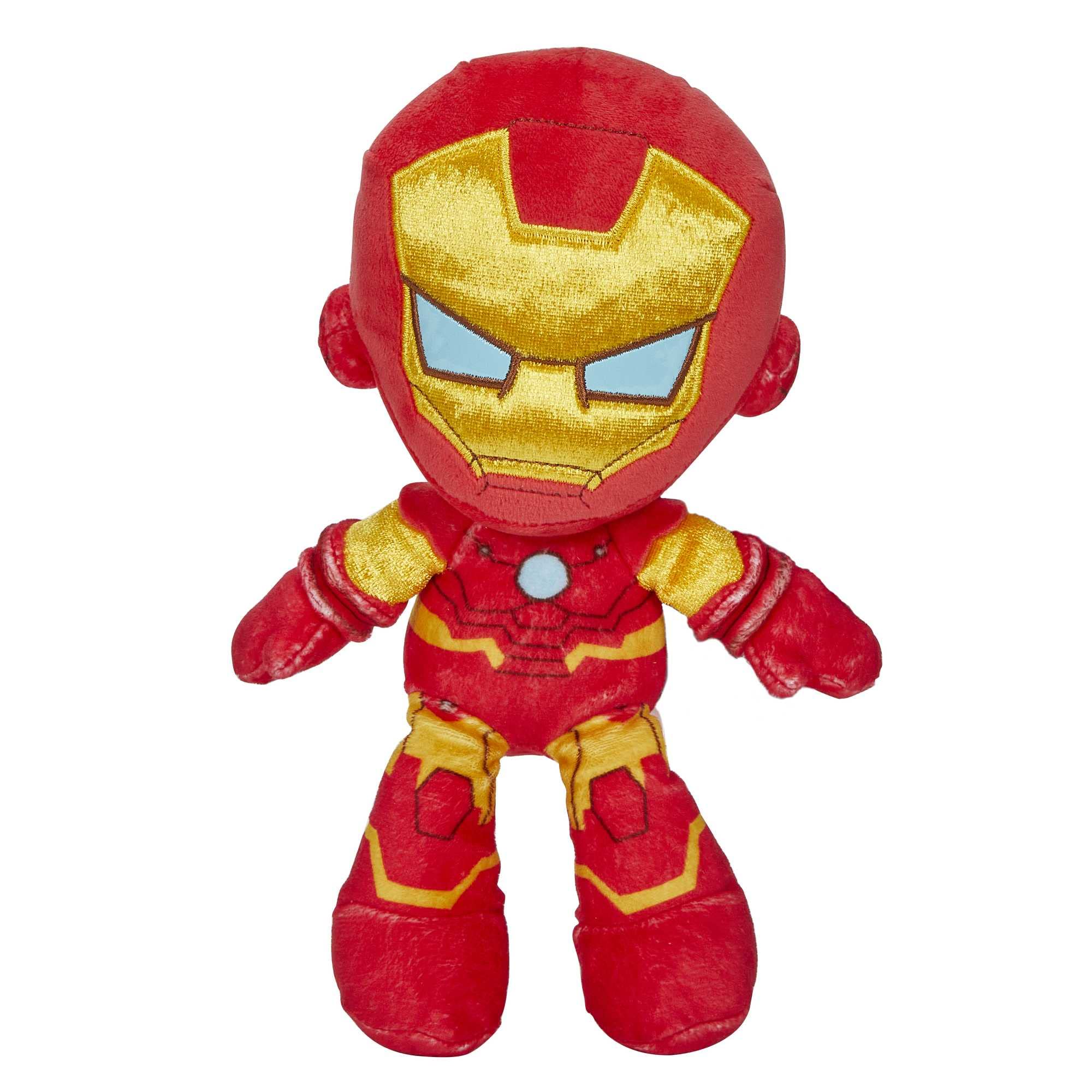 Marvel Plush Character Figure, 8-inch Ironman Super Hero Soft Doll in Fun-to-Touch Fabrics, Collectible Gift for Kids & Fans Ages 3 Years Old & Up, GYT41 Amazon Exclusive