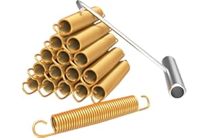 Blanketown 3.5", 5.5", 6.5", 7" Trampoline Springs with Free T-Hooks, Replacement Trampoline Springs, High-Extension,Weather-Resistant Commercial Size Springs,Trampoline Accessories 20 Pack