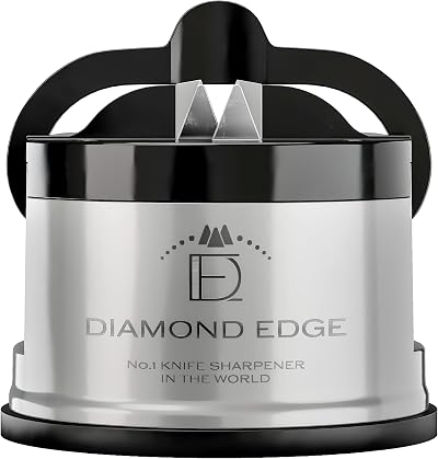 CW Diamond Edge No.1 Knife Sharpener – Safe 2‑Stage 20° Manual