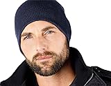 Everything Black 9" Skull Cap Beanie That Will Fit