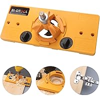 BI-DTOOL 35mm Hinge Drilling Jig Hole Guide Woodworking Tools for Kitchen Cabinet Doors Hinge