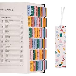 Morjor Bible Tabs for Women and Men, Boho Theme, 75