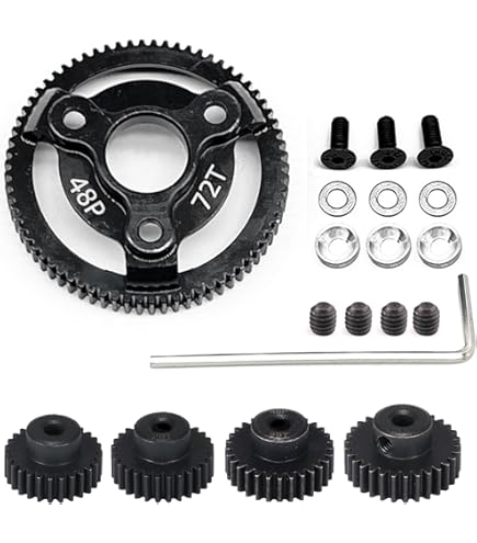 Hot Racing Steel Spur Gear 58T 32P For Traxxas 2WD Rustler Slash Stampede – HRASTE258