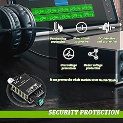 EPLZON 100W+100W Bluetooth Amplifier Board DC 5-24V