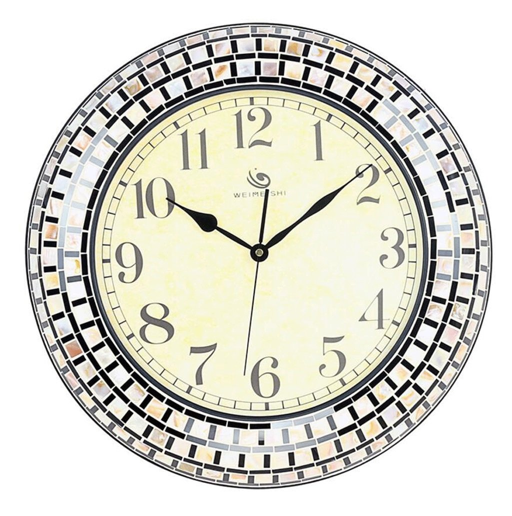 今月限定 特別大特価 Txxm 現代ミニマルリビングルームデザイン大規模な地中海の貝殻工芸時計と時計 B07f1vy3n9 Www Gcc Ccpf Com