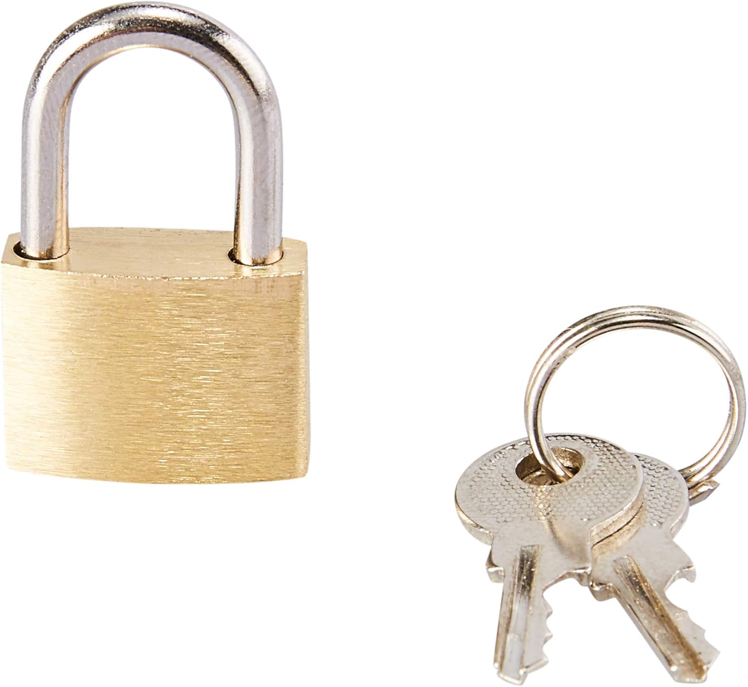 Juvale 12-Pack Mini Padlock Luggage Locks with Keys, 0.7 x 1.2 x 0.25 Inches - - 