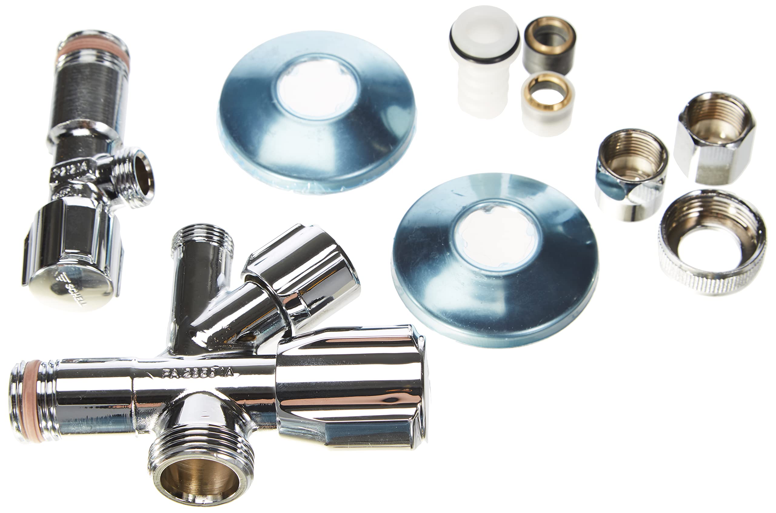 Schell 108620699 Comfort Fitting Connector Set with ASAG 1/2-Inch, Chrome