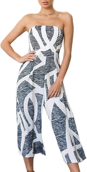 strapless jumpsuit summer