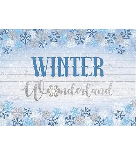 3 Pcs Snowflake Tablecloth - Blue White Snowflake Design, 70x43 Inches, Disposable Plastic For Winter Parties - View #7
