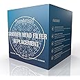 PureAction Replacement Filter Cartridge Set - Shower Head Filter for Hard Water SH100-7 Settings High Pressure Filtered Shower Head - Filters for Chlorine and Fluoride - Water Softener Showerhead