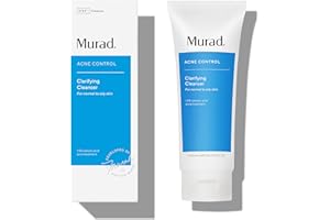 Murad Clarifying Cleanser - Acne Control Salicylic Acid & Green Tea Extract Face Wash - Exfoliating Acne Skin Care Treatment Backed by Science