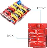Youmile 2pcs CNC Shield V3.0 + 5pcs A4988 Stepper Driver w/ Heatsink view 2