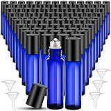 Sumind 150 Pcs Essential Oil Roller Bottles 10 ml