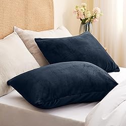 BEDELITE Flannel Pillowcases Standard Set of