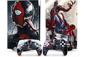 Toxxos PS5 Digital Edition Skin - Regular Digital Edition Console and Controller Accessories Cover Skins PS5 Controller Skin 