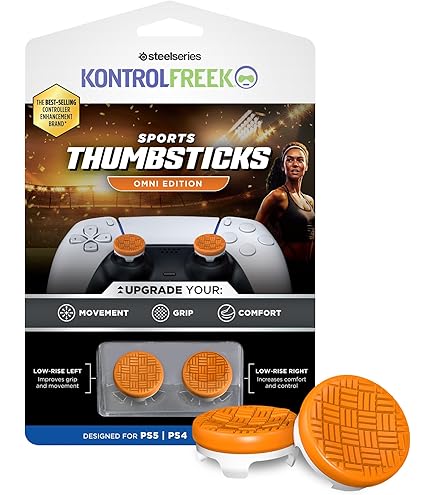 KontrolFreek Futbol Freek Thumbsticks Blanc Pour Manette PS4 Et PS5 - Neuf (ouvert)