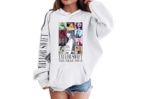 AUGETY 1989 Taylers Hoodie for Girls,Tayler Sweatshirt Boys Swifts Fashion Singer Graphic Pullover Hooded Concert Tops