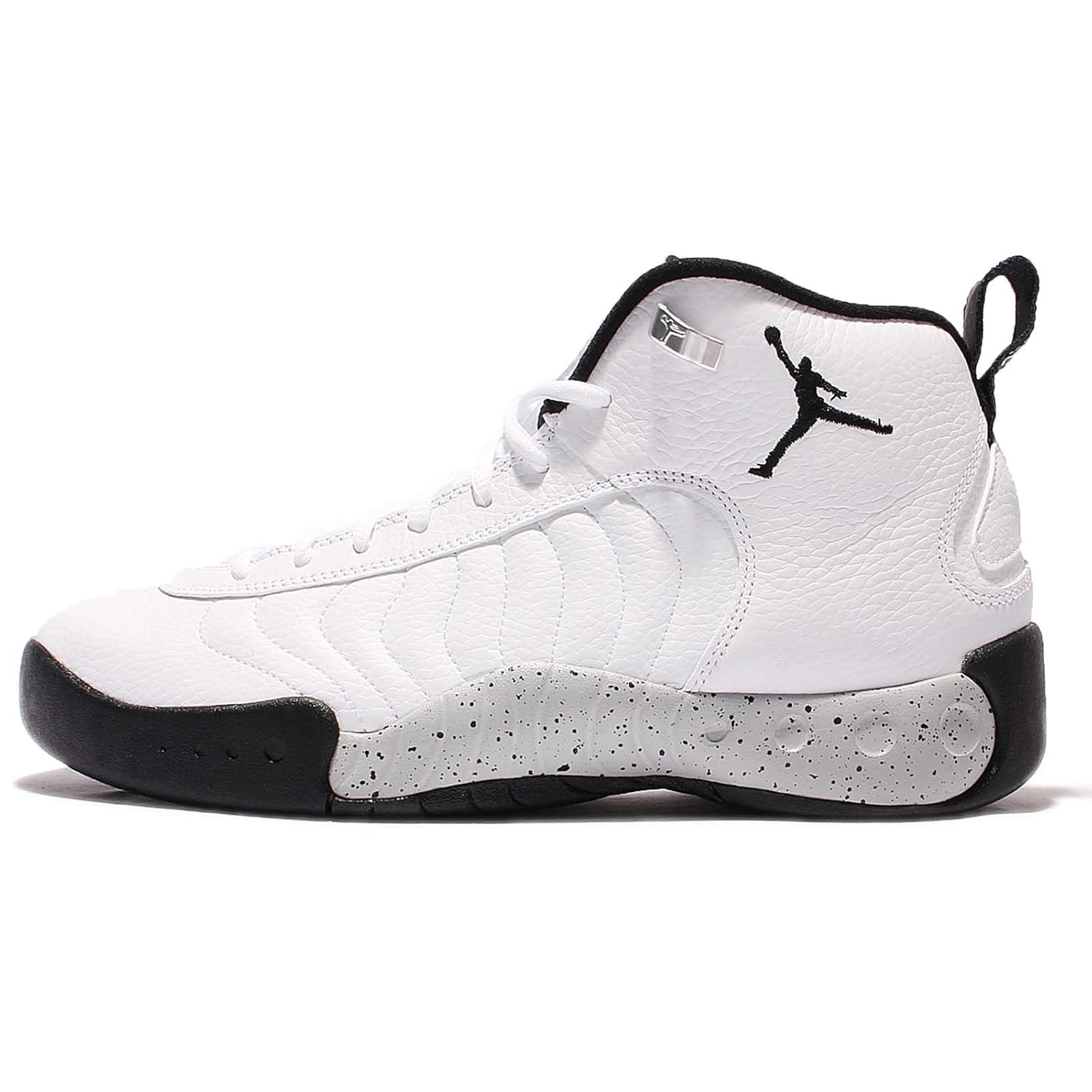 jordan jumpman pro white black wolf grey