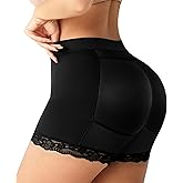 Nebility Butt Lifting Shapewear with Butt Pads - Padded Underwear for Women Booty Lifter Shorts Lace Hip Enhancer