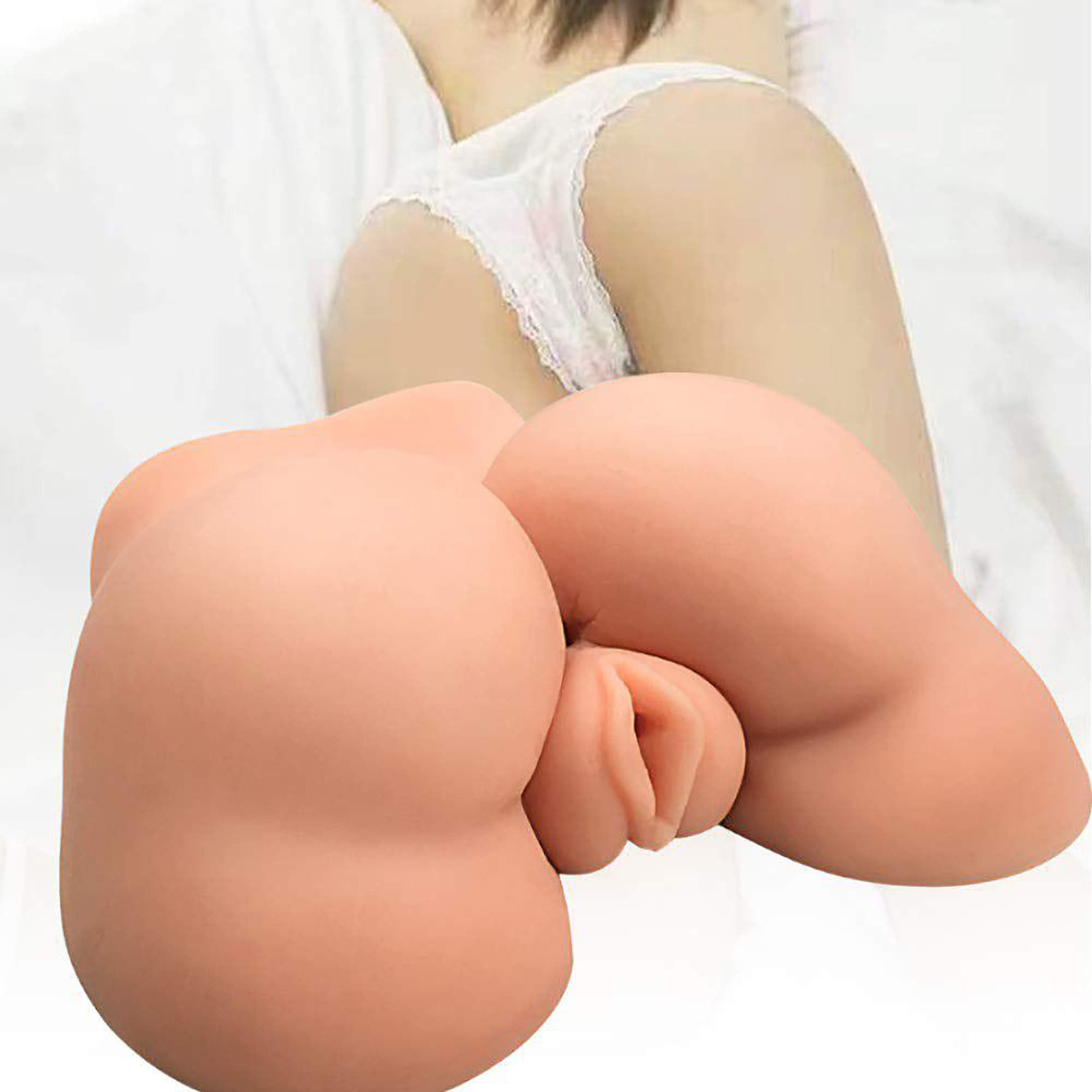 ACSV Silicone Male Self Pleasure Kit for Love Games/Lifelike Põckët-Püssýs for Men/Lifesize Pussyfoot Cup Toy/Privacy Package