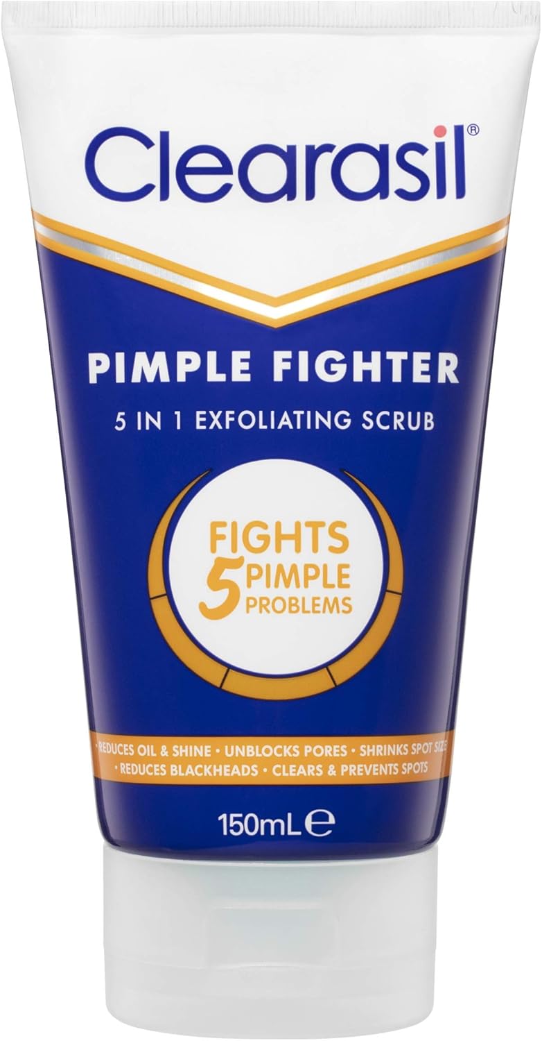 clearasil exfoliating scrub