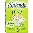 SPLENDA Stevia Zero Calorie Sweetener, Sugar Substitute Packets, 100 Count (Pack of 1)