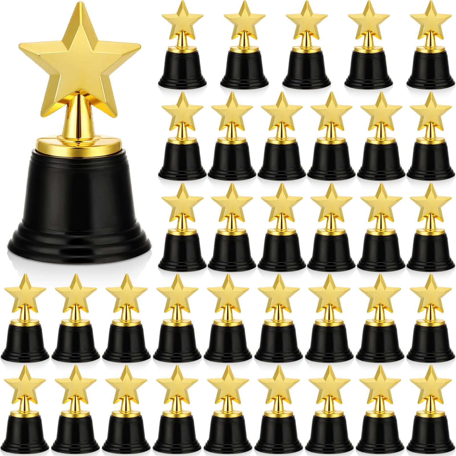 Mua Jerify Mini Star Trophy Awards Bulk 4.7 Inch Gold Trophy Awards ...