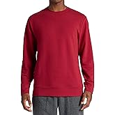 Gaiam mens Namaste Crewneck Top, Relaxed Fit, Stretch Heavyweight Terry Material