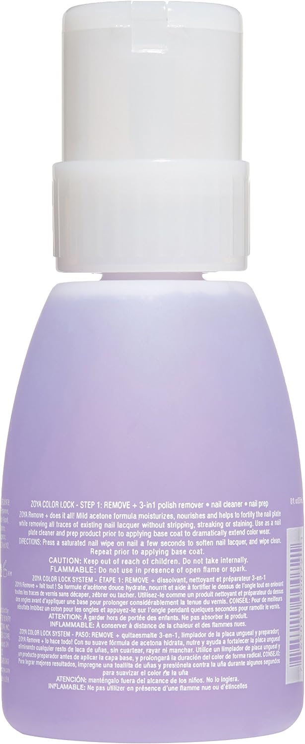 Zoya Nail Polish Remover, 237 ml (Pack of 1) - Image 3