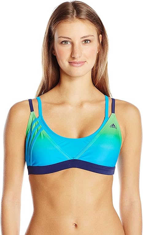 Amazon Adidas レディース ライズプリント スポーツビキニトップ Us サイズ 6 ビキニ セパレーツ 通販