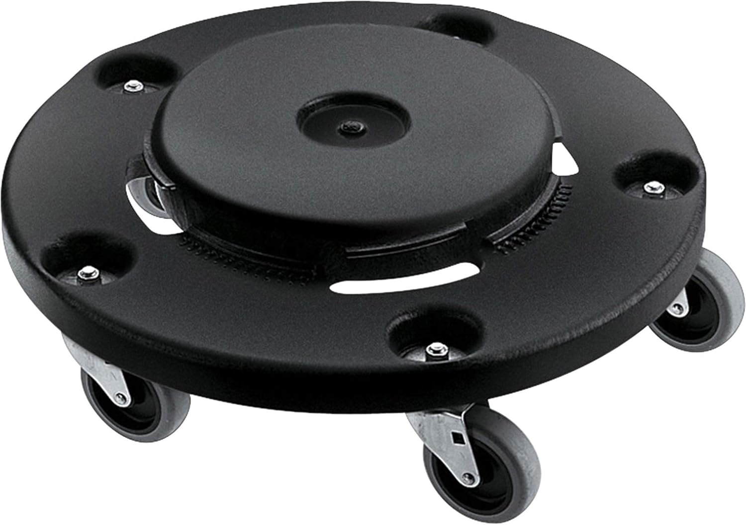 Rubbermaid Commercial Products FG264000BLA BRUTE Dolly, 18-1/4 x 6-3/5 in, Black: Industrial & Scientific