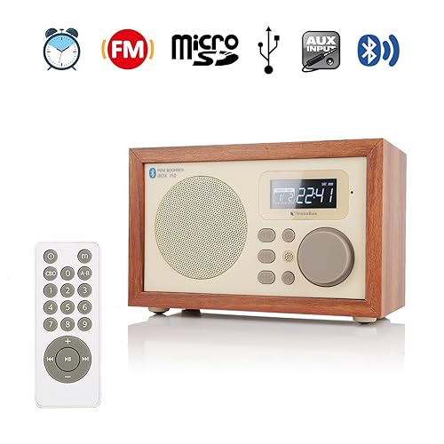 Clock Radio with MP3 Alarm August MB300 Wake to your Favourite