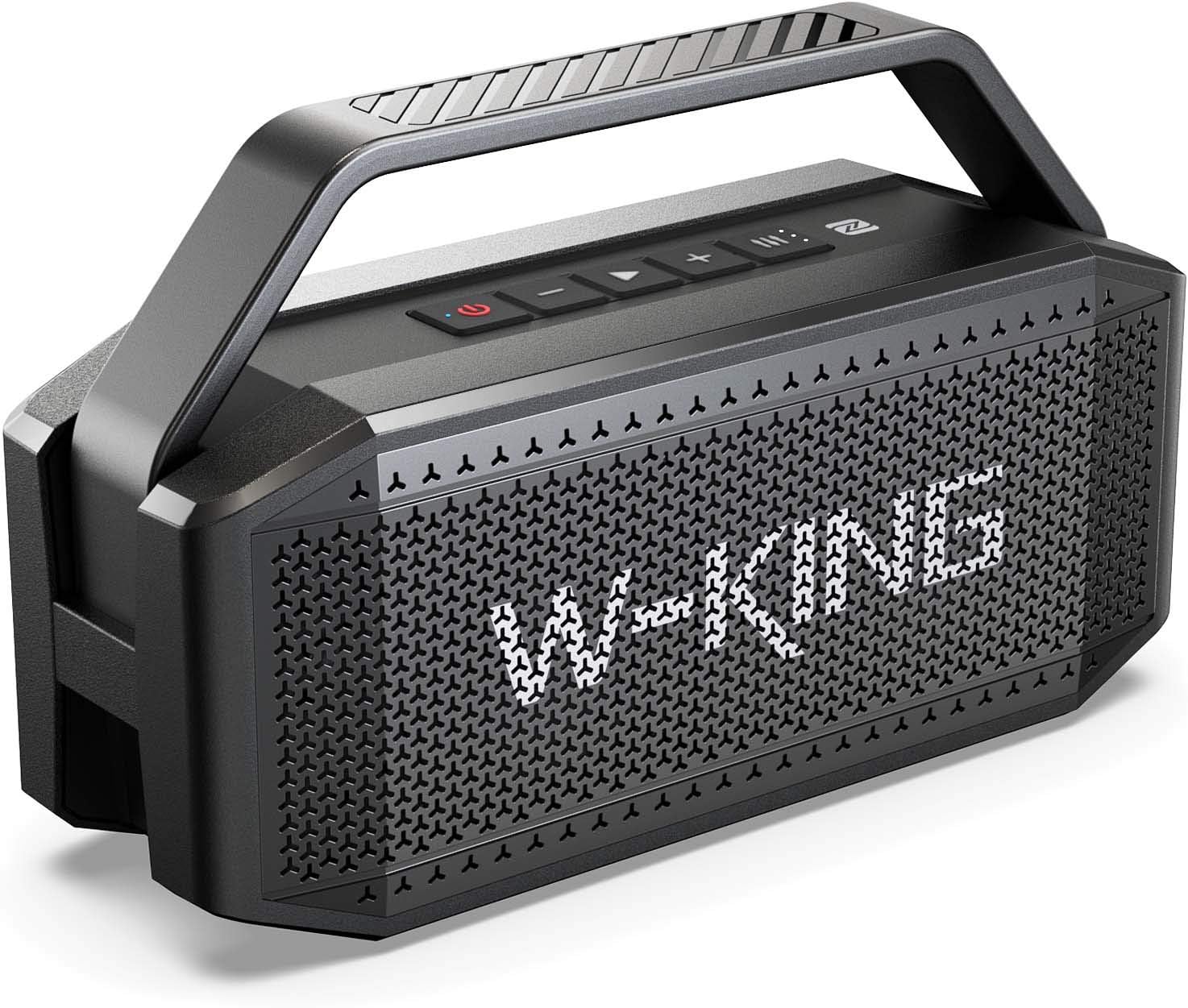 60w Rmsbluetooth Speaker With Punch Chunky Bass V5 0 Amazon Co Uk Electronics