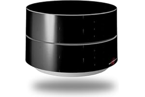 Skin Decal Wrap for Google WiFi Original Solids Collection Color Black (GOOGLE WIFI NOT INCLUDED) by WraptorSkinz