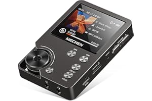MECHEN M30 HiFi MP3 Player, Lossless DSD High Resolution Digital Audio Music Player, High-Res Portable Audio Player with 64GB Memory Card