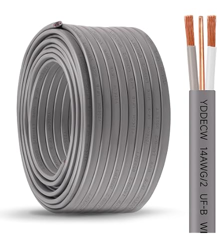 Southwire 10/2 NMB Draht – 50 Fuß (ca. 15,2 M) Rolle Für Hausverkabelung, Kupfer, UL-zugelassen