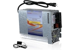 MINJIANG PD9280AV RV Power Converter 12V 80 Amp with Built-in Charge Wizard, Compatible with Inteli-Power 9200 Series Converter/Charger, Fit for Progressive Dynamics PD9280, for RV Camper