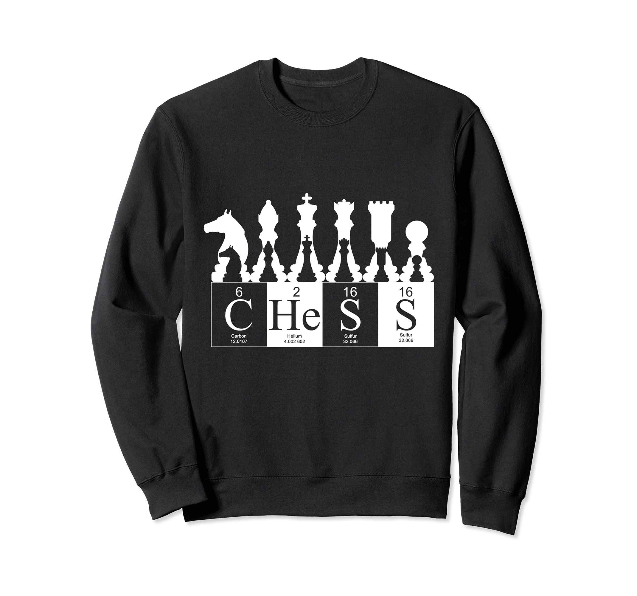 Chess set periodic table elements Sweatshirt