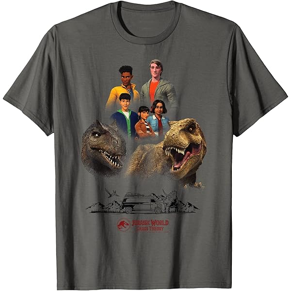 Amazon.com: Jurassic World: Chaos Theory Nublar 5 T-Shirt