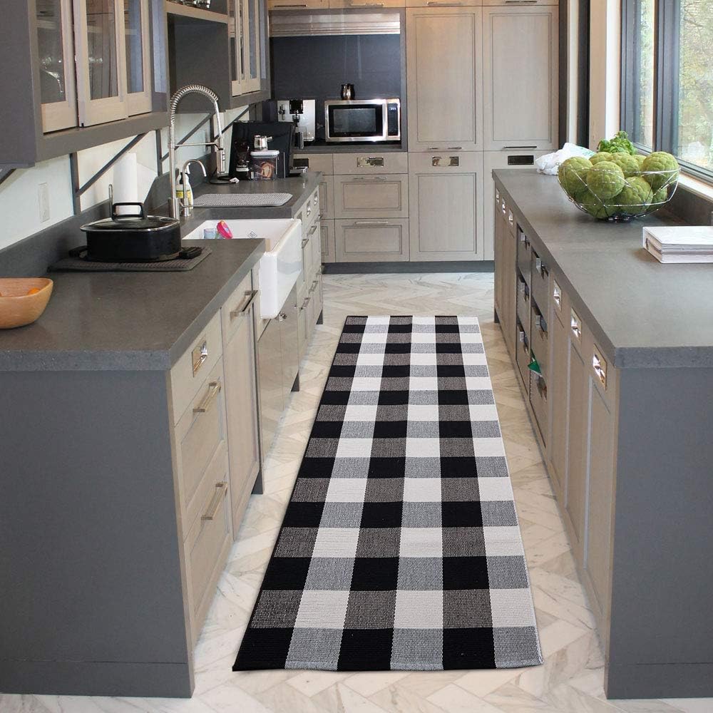 Best Kitchen Runner Rug Buffalo Check