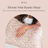 Kitsch Satin Pillowcase with Zipper Leopard 48x66 cm Standard Size view 9