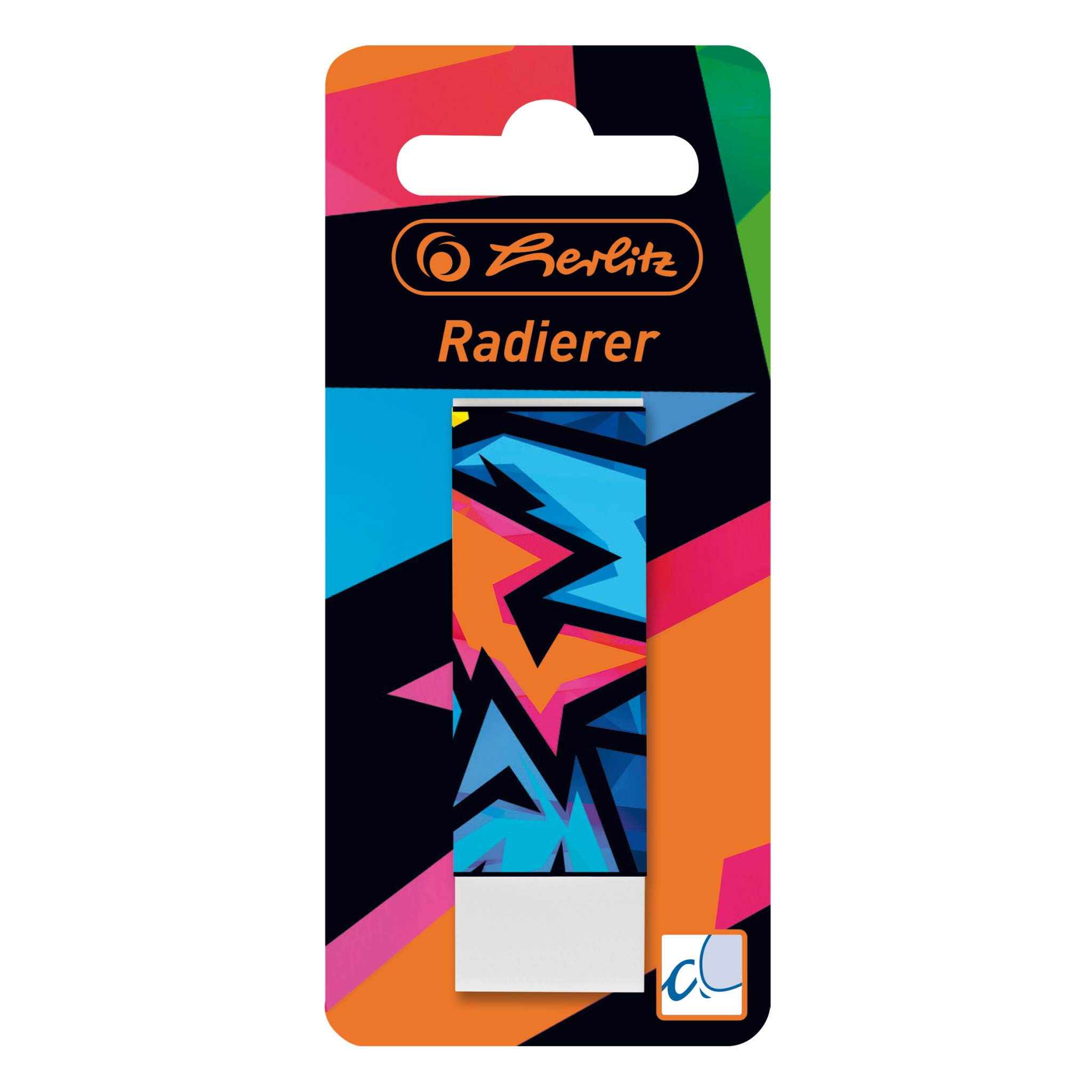 Herlitz 50028153 Eraser Neon Art